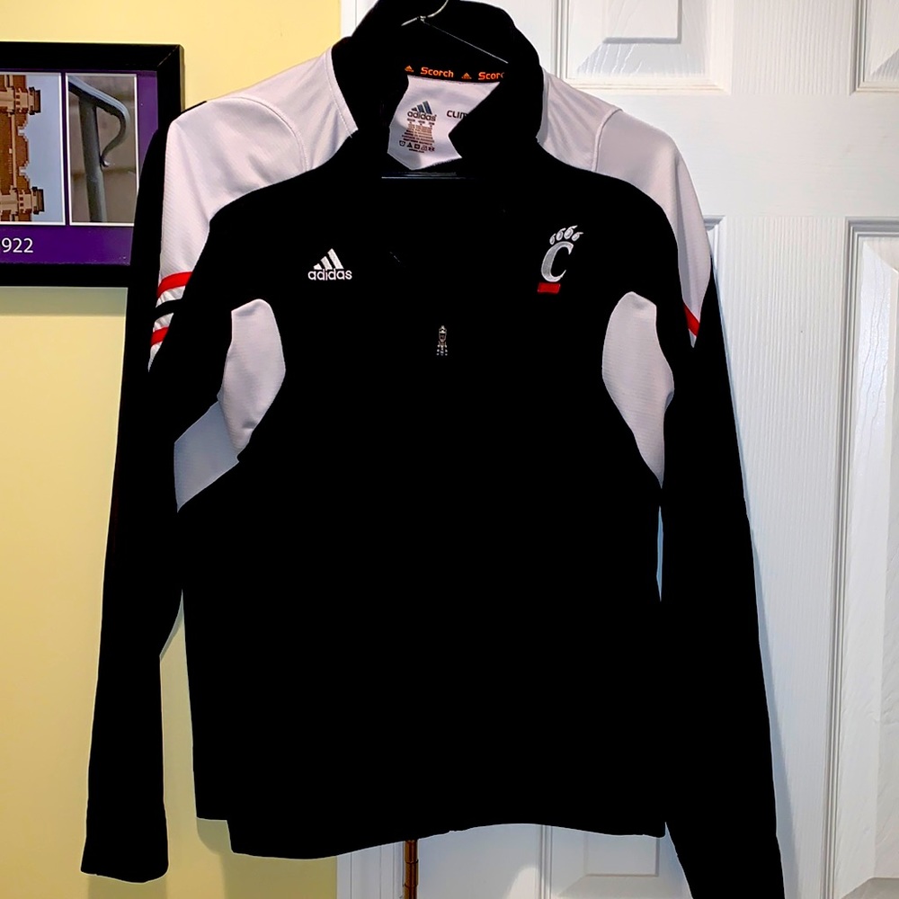 University of Cincinnati Adidas Climalite Track Jacket